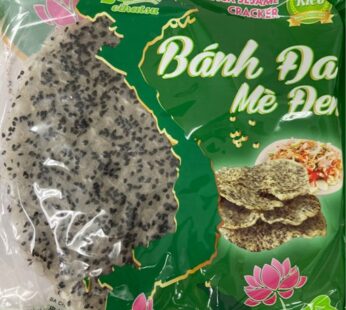 Bánh đa mè đen　