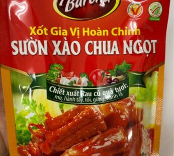 Gia vị sườn xào chua ngọt