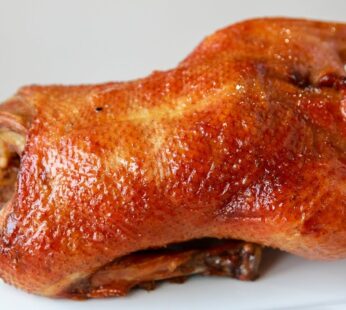 Whole roast duck