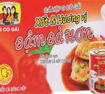 Cá Mòi Xốt Cà Chua 3 Cô Gái Hộp 155g (vị Đậm Đà)